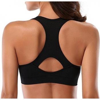 Padded Racerback Athletic Bra – AnGool 32DD‑38BC