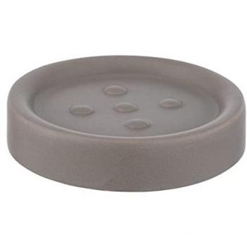 WENKO Seifenschale 11 cm Braun – Modell POLARIS