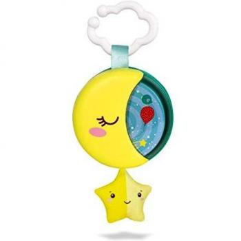 Boîte à musique – Clementoni – Carillon Luna Primì Mesi – Jaune – Mixte – Mélodie de Mozart – À partir de 0 mois