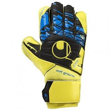 Guantes de Portero Uhlsport Speed UP Now Soft Pro, Unisex, Color Amarillo, Talla 11
