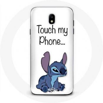Lilo en Stitch Hoesje voor Samsung Galaxy S4 met Witte Achtergrond