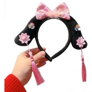 Bandeau Tang pour Fille avec Fleur et Gland