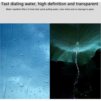 2x Car Side Window Rainproof Film