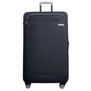 Infinity Luggage Pro 8‑Wheel Soft Shell – Black, Unisex, Large