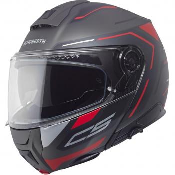 Schuberth C5 Omega Schwarz Grau Rot M