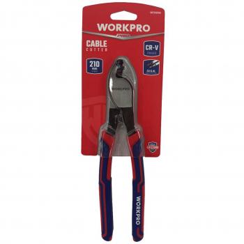 Alicate Pelacables 21 cm WORKPRO – Corte y Desnudo Profesional