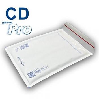 Enveloppes PRO à bulles blanches pour CD