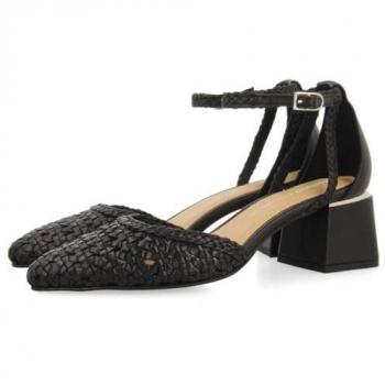 Scarpe con Tacco Sarkad in Pelle Nere EU 39