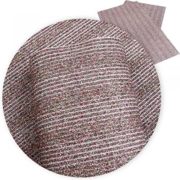Cuir Synthétique Brillant 20x33 – Feuilles de Décoration