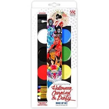 Trucco Aqua Palette 30g – 6 Colorazioni + Pennello