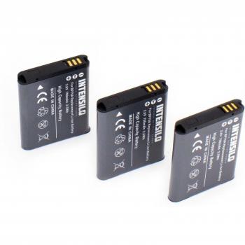 Batterie rechargeable VHBW INTENSILO 700 mAh (3,6 V) – utilisation avec WB50, WB50F, WP10