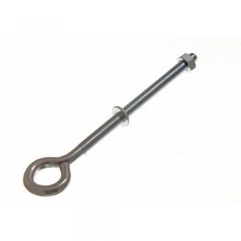Industrial Grade Eye Bolt Bundle with Nuts and Washers, M8 x 150mm, Weather Resistant