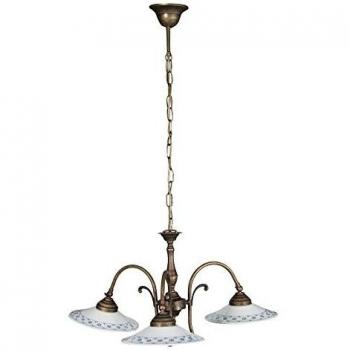 Biscottini Lustre Country Laiton Vieilli 60x60x93 cm