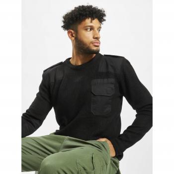 Pull noir tricoté de Brandit