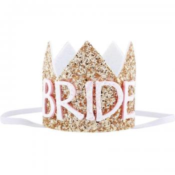 Glitter Bride Headband