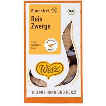 Werz glutenfreie Reis-Vollkorn-Zwerge, (1 x 125 g)