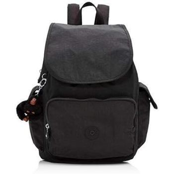 Kipling City Pack, Sac à dos femme, 15x24x45 cm (Noir)