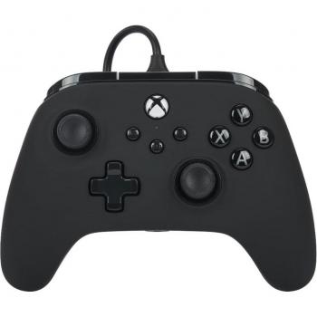 Dual‑Vibration Wired PowerA Controller for Xbox Series X and S – Black
