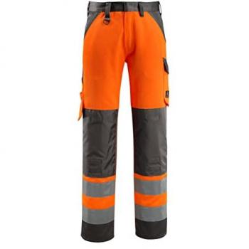 Hi-Vis Arbeitsbundhose Maitland Größe 82C58 von Mascot in orange/dunkelanthrazit
