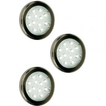 Set di 3 faretti incasso LED Triled 979520-3