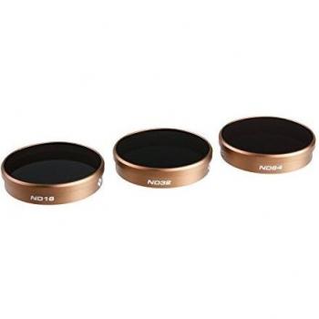 Filtro PolarPro PP4 – 1202-shuttr para DJI Phantom 4 – Negro (Pack de 3)