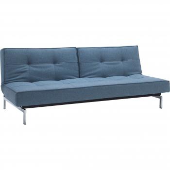 INNOVATION LIVING ™ Splitback Schlafsofa, modernes skandinavisches Design, hellblau