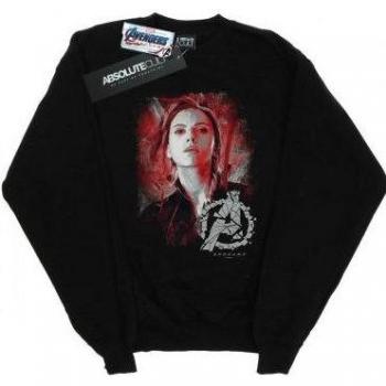 Sweatshirt negro con diseño Black Widow Endgame de Marvel para hombres
