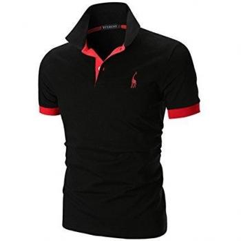 YCUEUST Uomo Cotone Giraffa Manica Corta T-Shirt