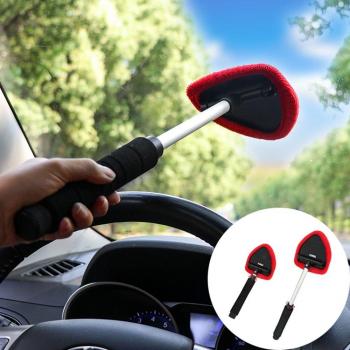 Nettoyeur de vitres de voiture flexible en microfibre