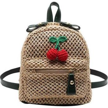 Cereza Mini Mochila Escolar