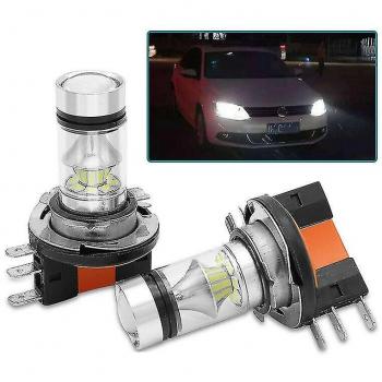 2x H15 LED 8000K 20SMD Ampoules de Phare pour Voiture