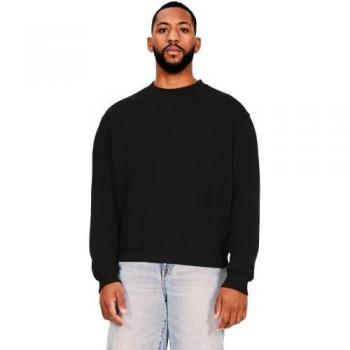 Felpa Casual Classics in Cotone con Collo Esteso