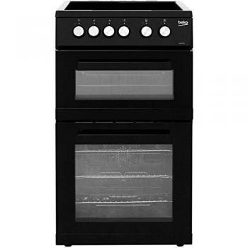 Beko KDVC563AK 50cm Double Oven with Ceramic Hob