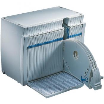 Esselte CD‑Kompaktarchiv 67671 – 50 CDs – Grauer Farbton