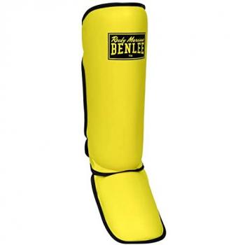 Espinilleras de boxeo Benlee Guardian Amarillo S-M