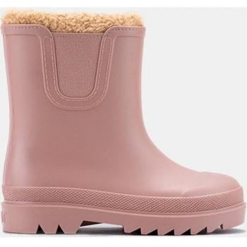 Botas de agua Igor Tokio con forro de borreguito para bebé niña (hasta talla 30) en color rosa
