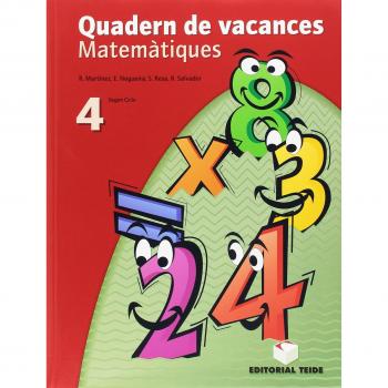 Matemàtiques. Quadern de vacances 4t ESO (Tapa blanda).