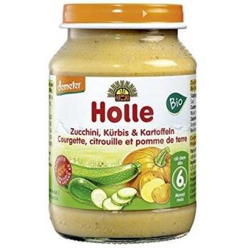 Kombinations‑Gemüse 190 g – Holle Bio Zucchini, Kürbis, Kartoffeln
