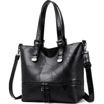 Bolso grande de cuero para mujer