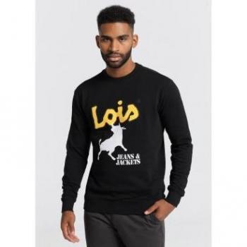 Sudadera Lois para Hombre 131853 en color Negro 2XL