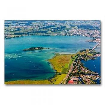 Fast Schon Karibische Edition: Zürichsee bei Rapperswil auf Textil