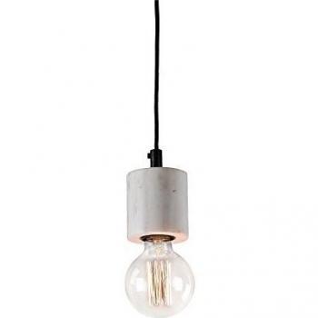 Marbre Blanc Suspension Campus 1 Ampoule Kave Home