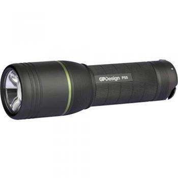 GP LED Flashlight Nera con Batteria
