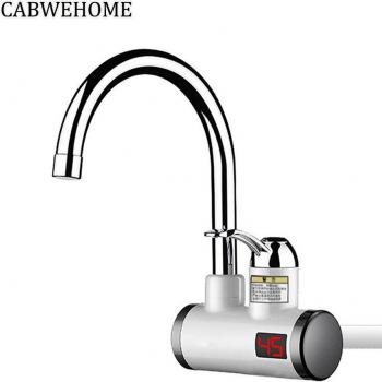 Calentador de agua eléctrico instantáneo para grifo de cocina y baño, 3000W