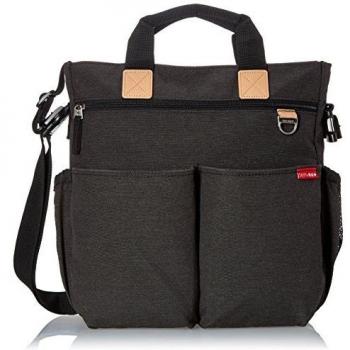 Skip Hop Dual‑Signature Wickeltasche, Farbe Soft Slate (200327)