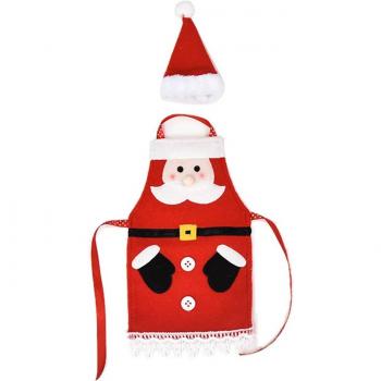 Couverture de bouteille de vin festive