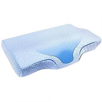 Oreiller Cervical Ergonomique Oxford Street avec Housse Lavable et Mousse à mémoire de Forme