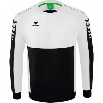 Erima Six Wings Men’s 2XL Dual Color Pullover (Black/White)
