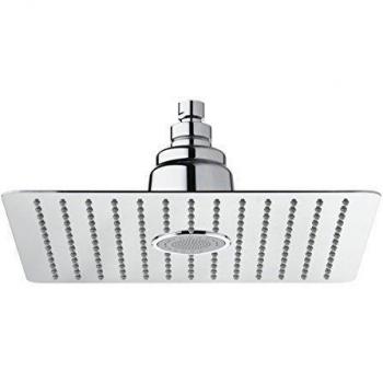Rociador de Ducha Cuadrado Galindo 66430 con Iluminación LED en Plateado