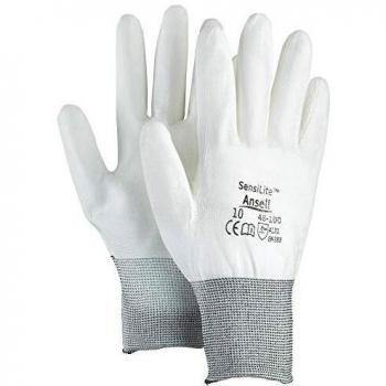 Handschuh SensiLite 48-100, Gr. 8, weiß, teilb